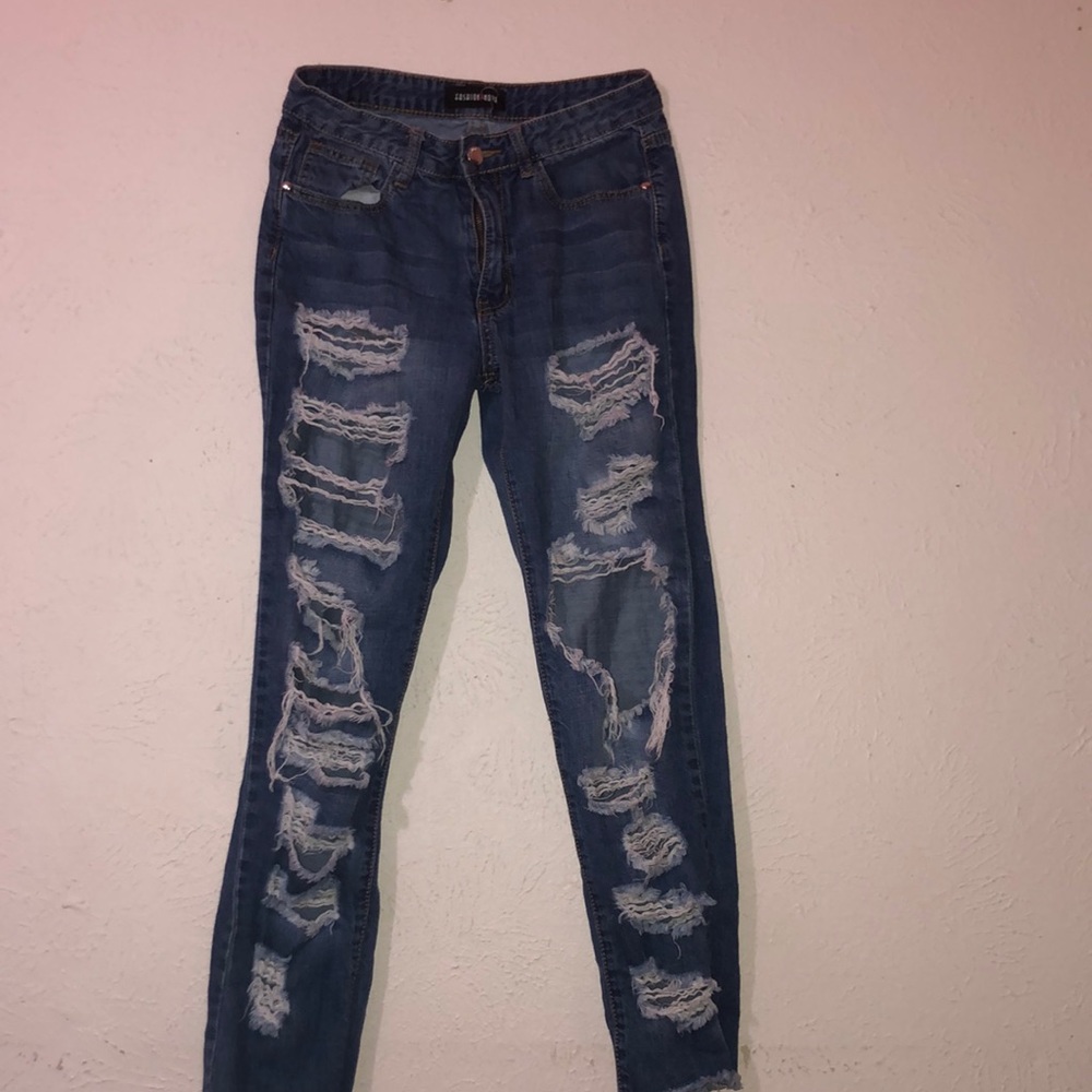 Fashion nova boyfriend jeans